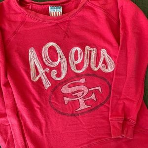 49er scoop neck sweater